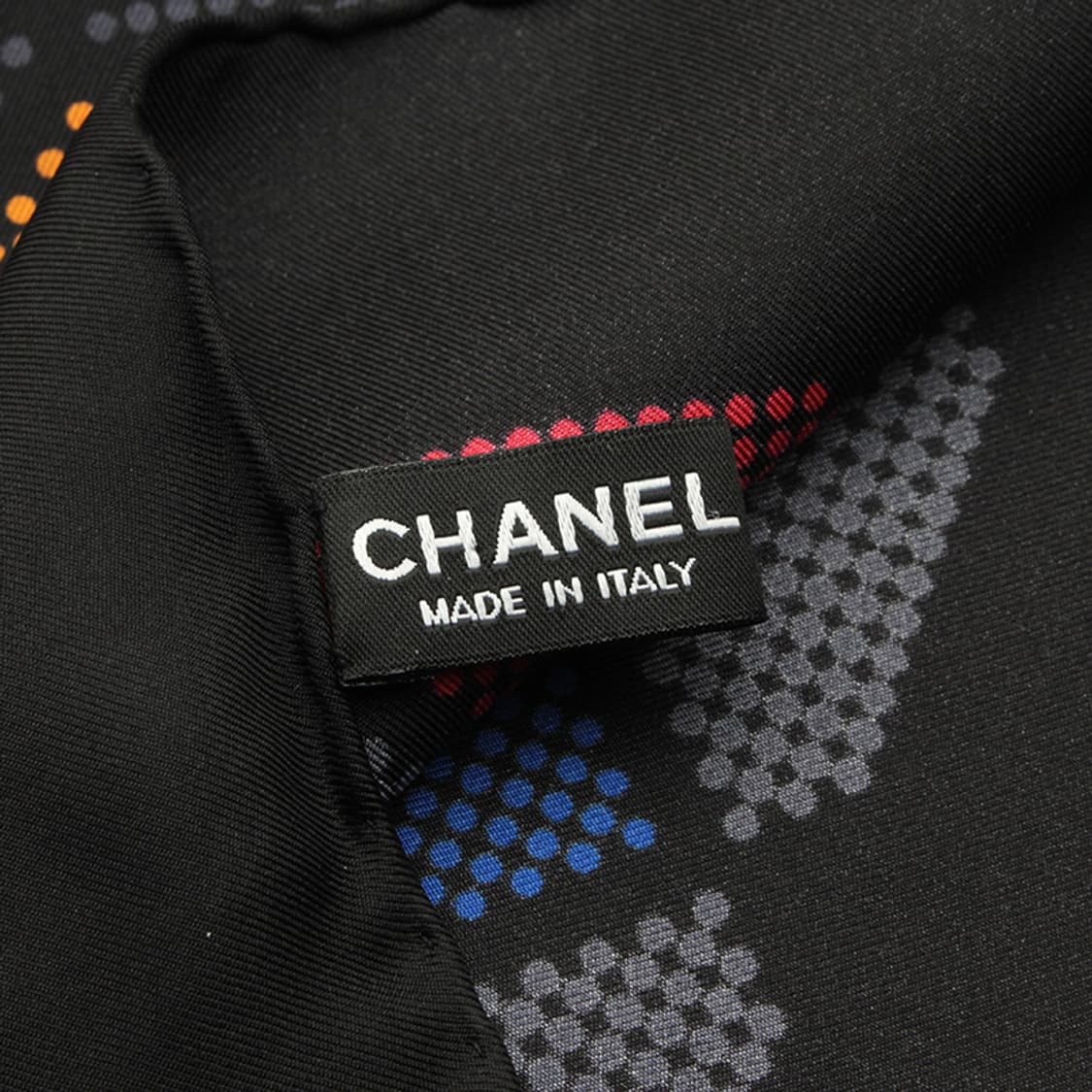 샤넬 도트 매트릭스 실크 스카프 점보 상품이미지4