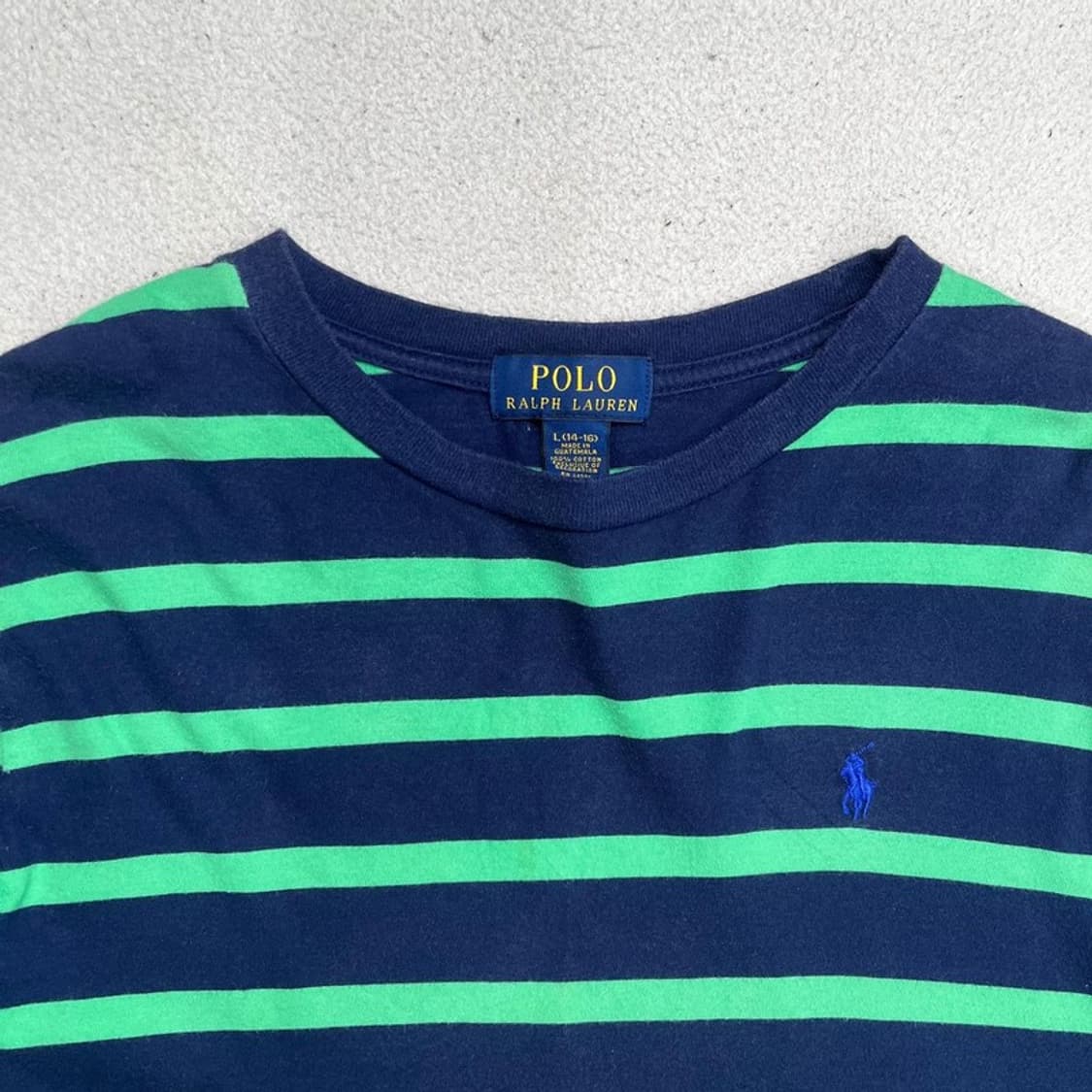 RALPH LAUREN 스트라이프 롱슬리브 네이비 L 상품이미지2