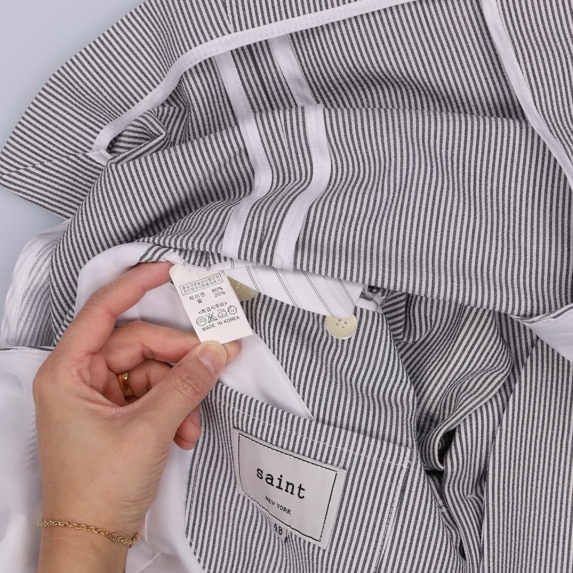 48 세인트 스트라이프 블레이저 0311H1 상품이미지5