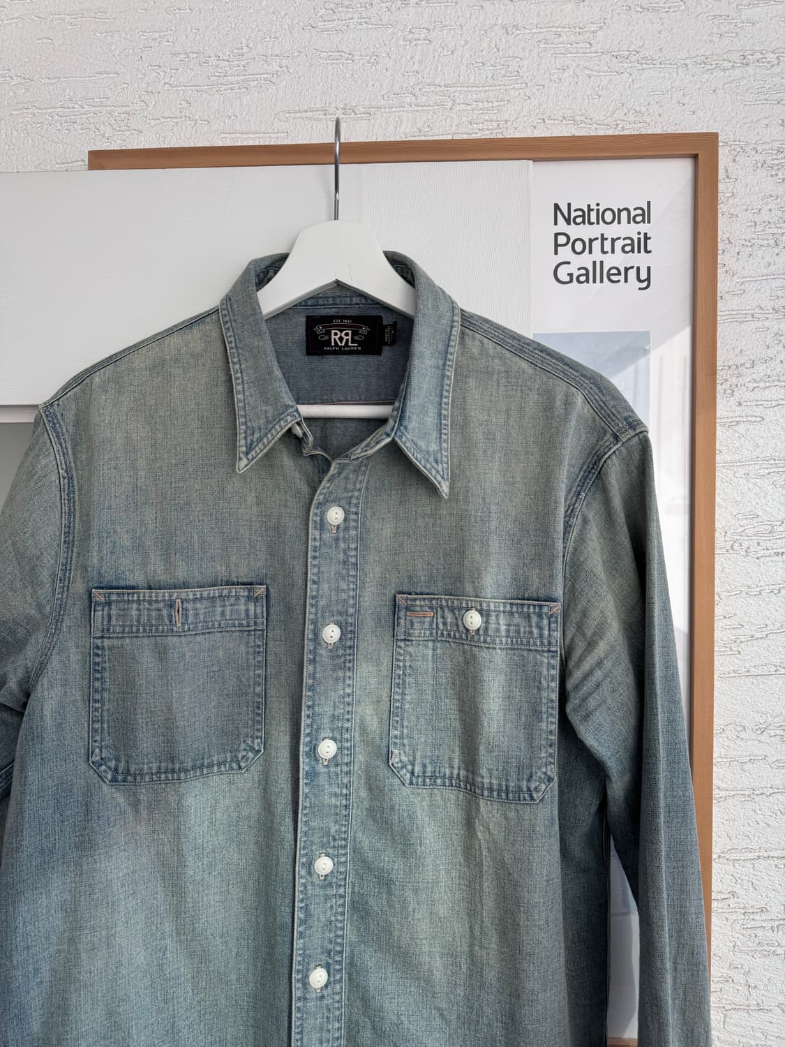 [RRL 더블알엘] 랄프로렌 데님 워크셔츠 M 상품이미지2