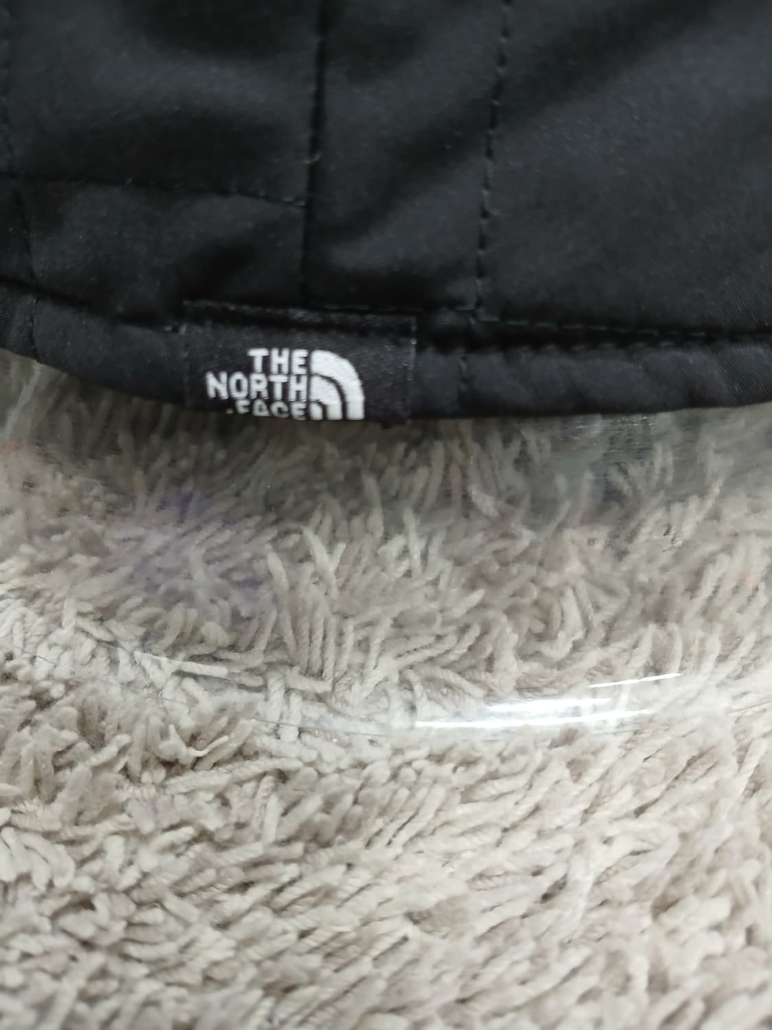 노스페이스 퀼팅 버킷햇 블랙 S 상품이미지2