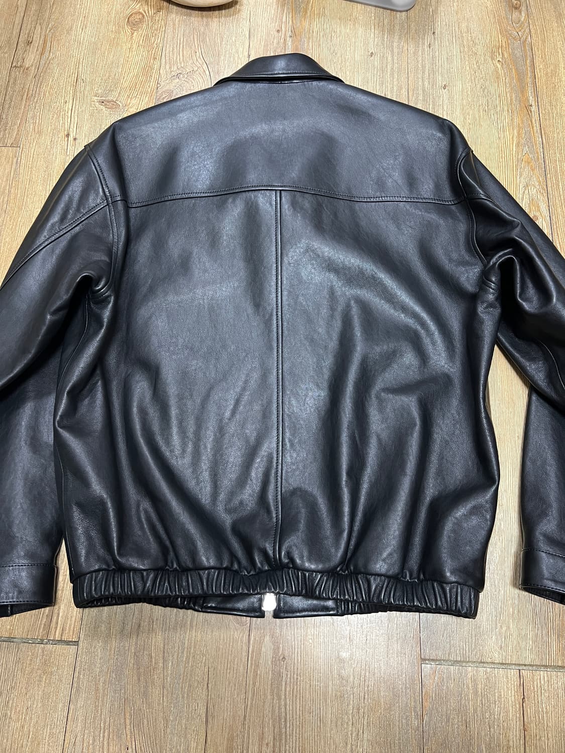 택포 49) SEW 스테디 에브리웨어 레더 블루종 자켓 1사이즈 상품이미지5