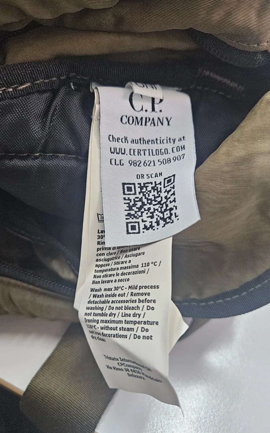 cp컴퍼니 렌즈 크로스백-올리브컬러  상품이미지5