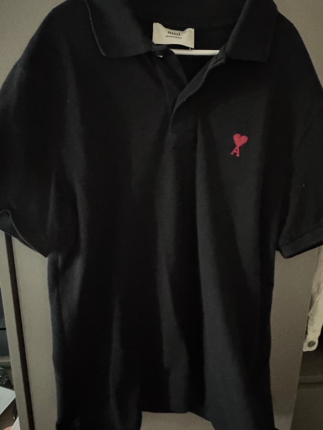 아미 스몰하트 블랙 카라티L 판매합니다 상품이미지1