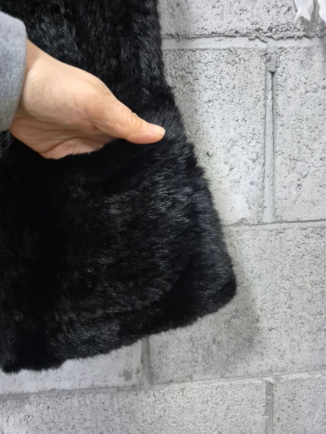 밍크니팅조끼 상품이미지6