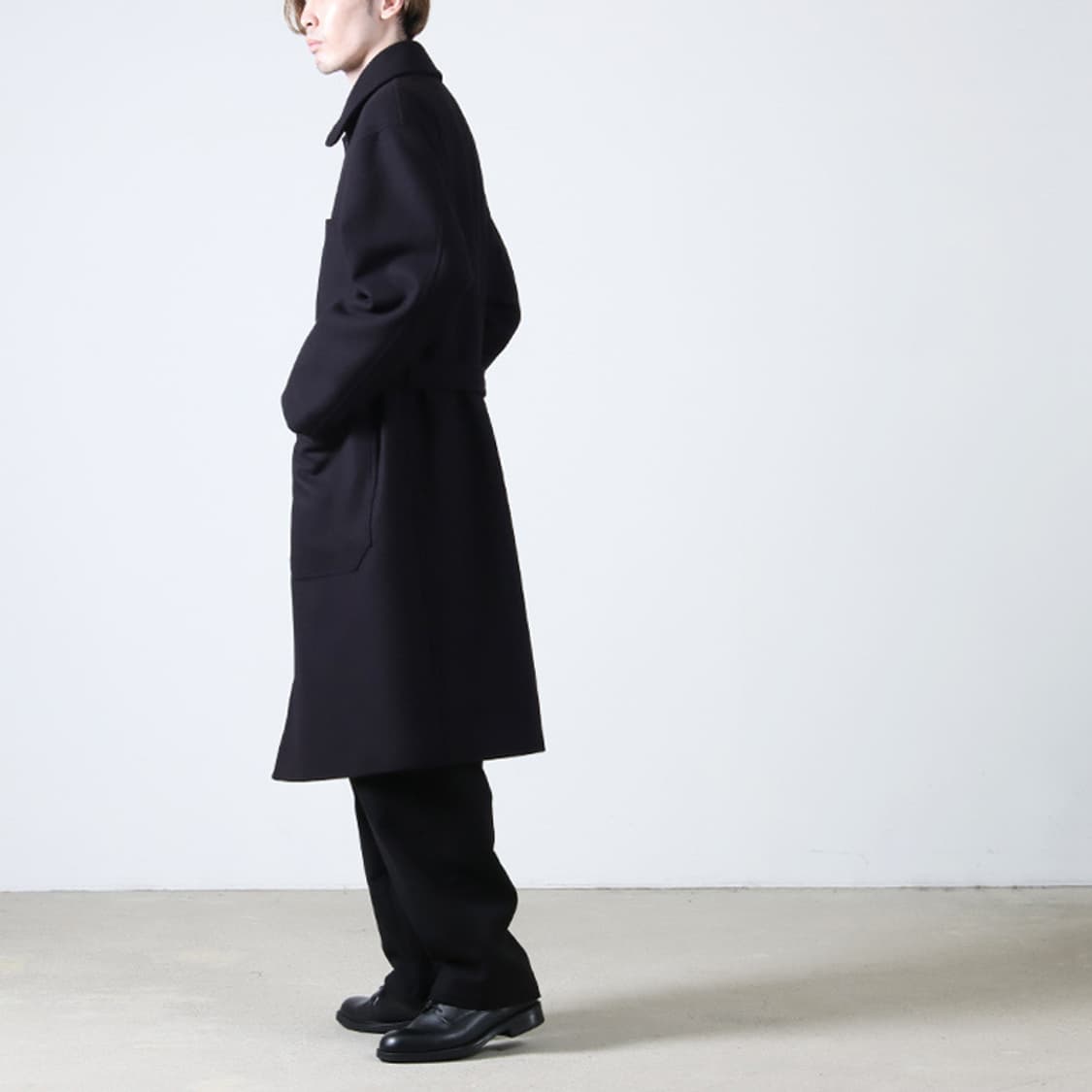 [1] 24AW COMOLI 울 캐시미어 밀리터리 코트 상품이미지2