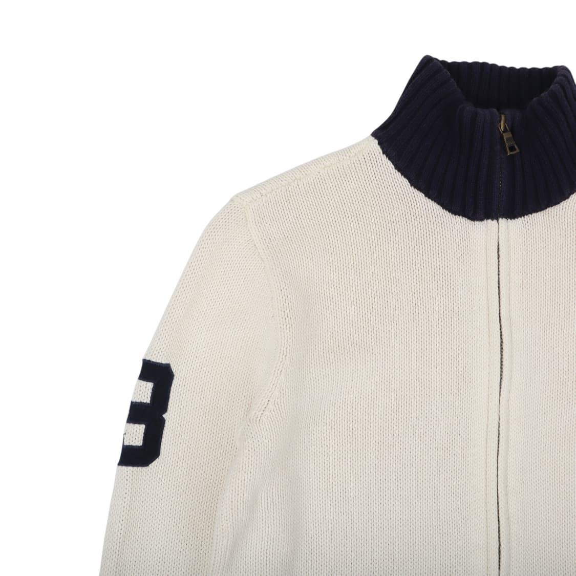 폴로 랄프로렌 빅포니 아이보리 니트 집업 자켓 상품이미지3