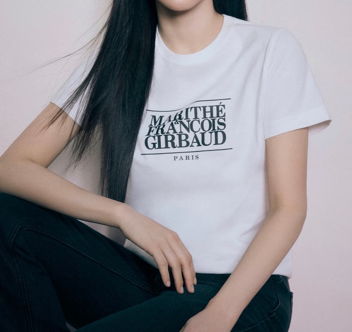 마리떼 클래식 로고 반팔 여성 상품이미지1
