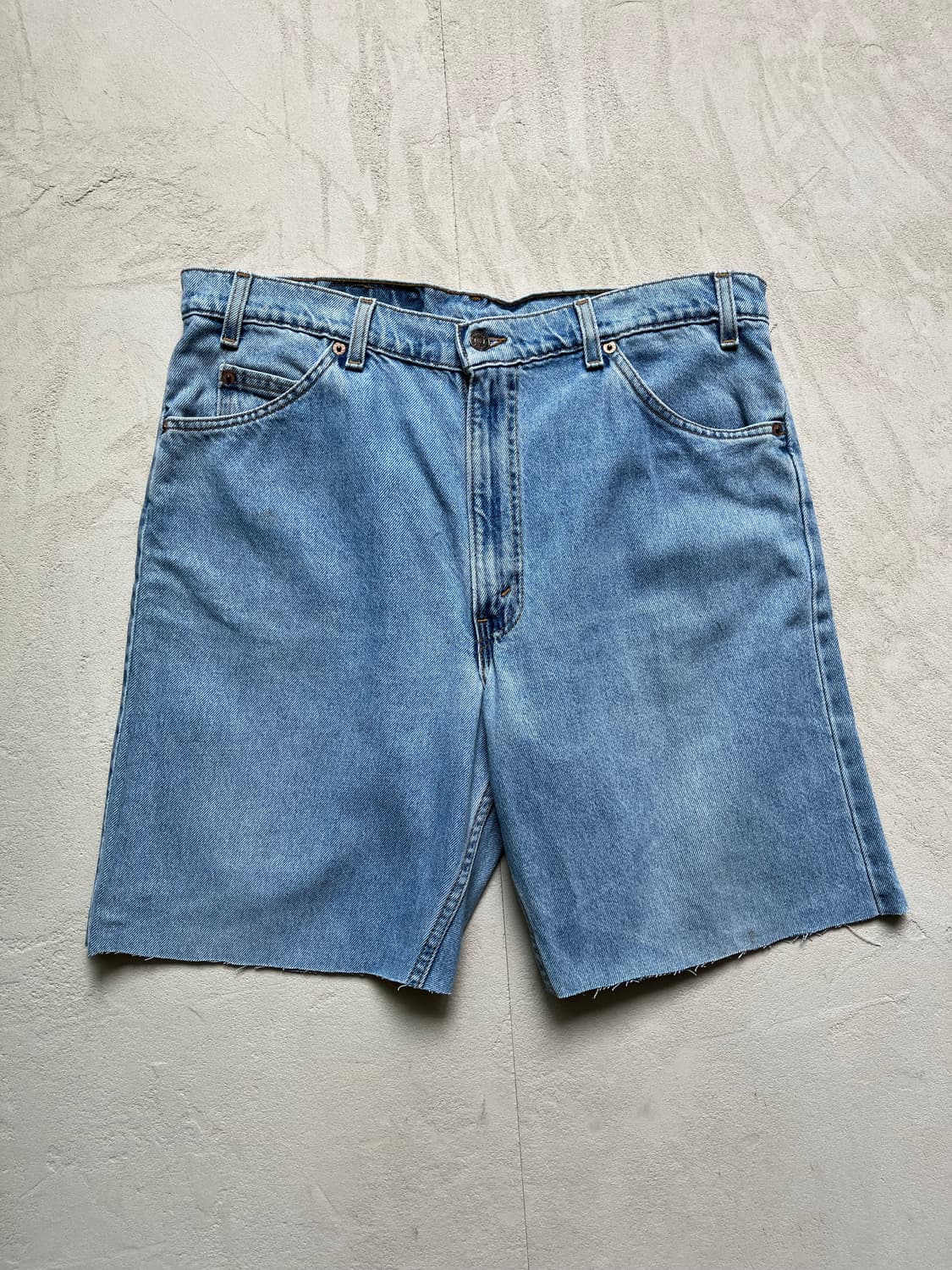 36) 미국생산 585 화이트 탭 연청 데님 상품이미지4