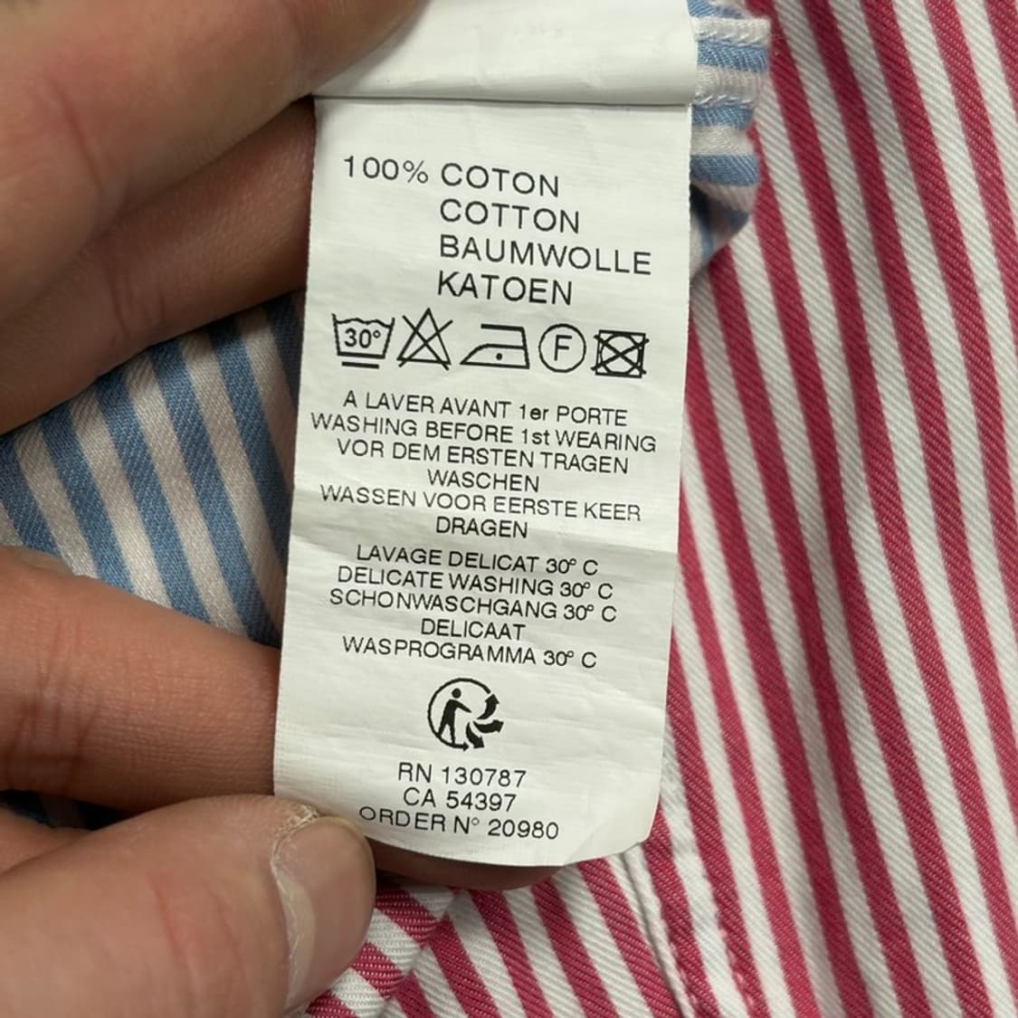 세인트 제임스 스트라이프셔츠 v1696 상품이미지7