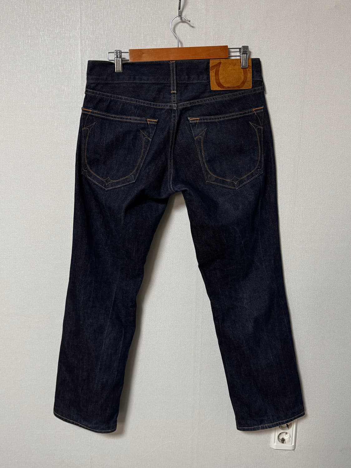 트루릴리젼 중청 버튼플라이 데님 팬츠 상품이미지3