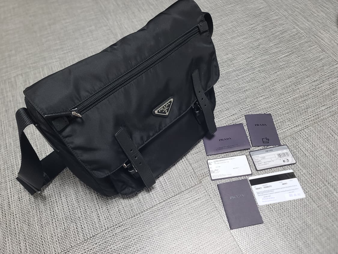 프라다 사피아노 숄더 크로스백 1bd671 메신저백 미디움 상품이미지1