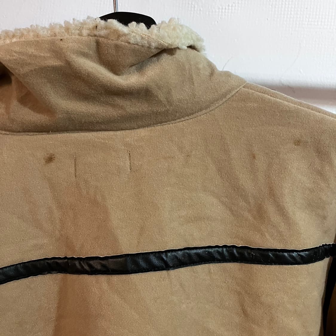 랭글러 차이나넥 셰르파 B-3 무스탕 자켓 상품이미지7