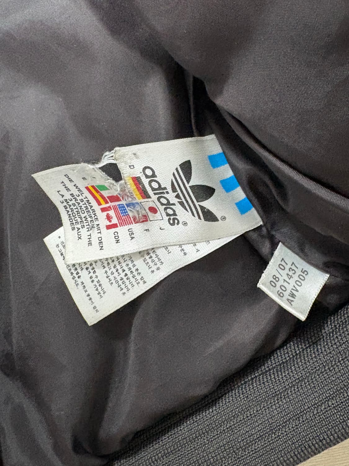 아디다스 다운자켓 패딩 105 오리털 상품이미지4