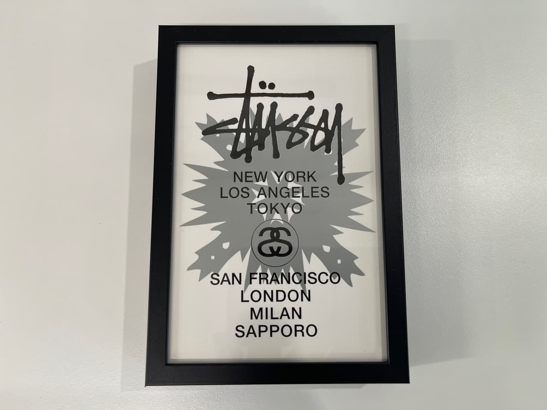 스투시 삿포로 챕터 한정판 아트 포토 2000s STUSSY 상품이미지1