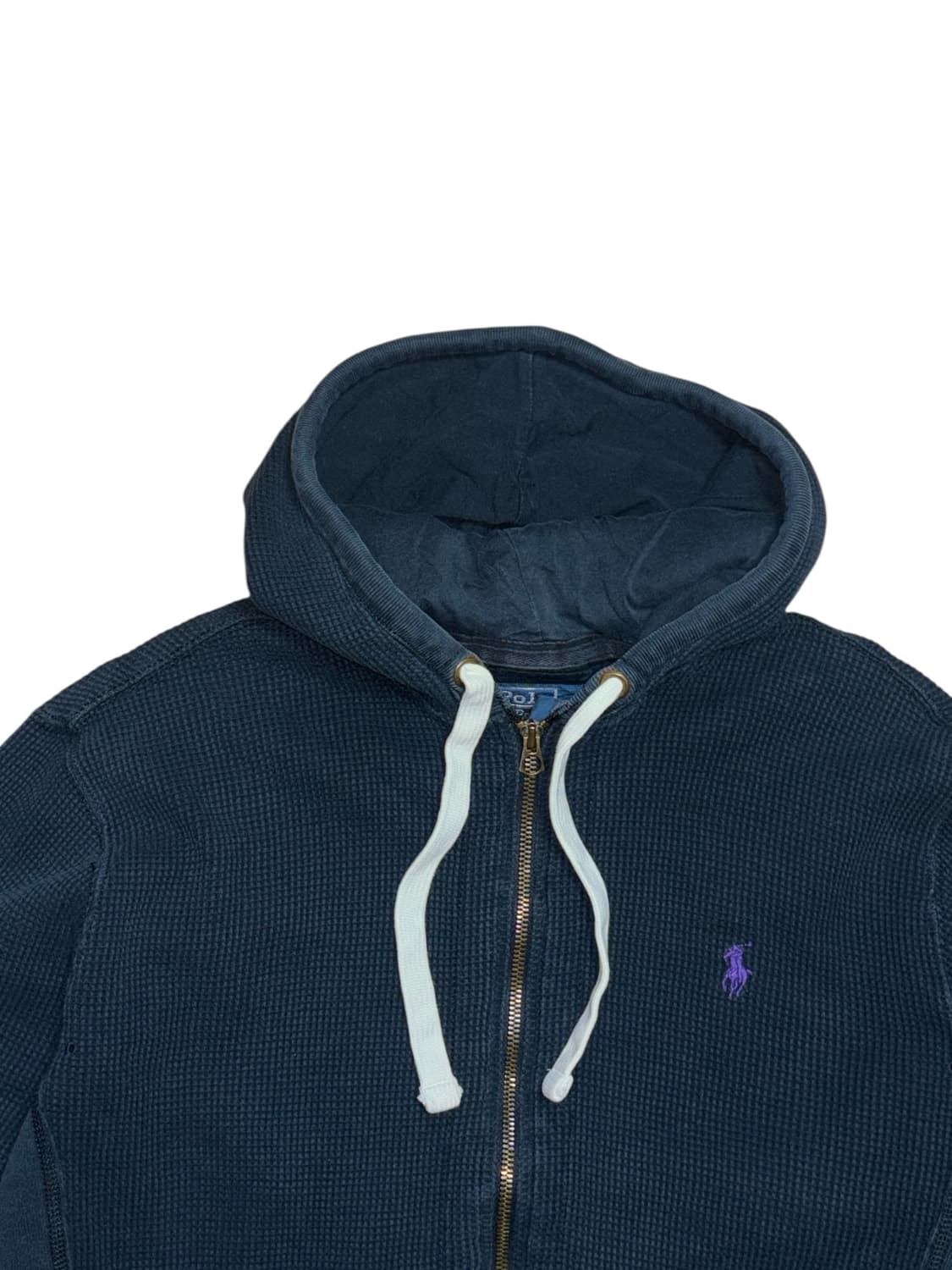 폴로 랄프로렌 빈티지 와플 투웨이 후드집업 상품이미지5