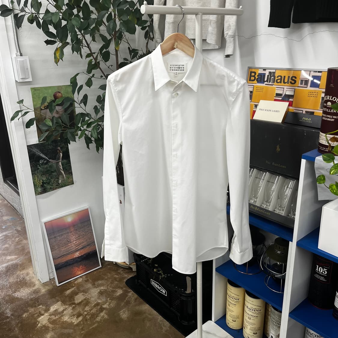 메종마르지엘라 스티치 솔리드 셔츠 41 상품이미지1