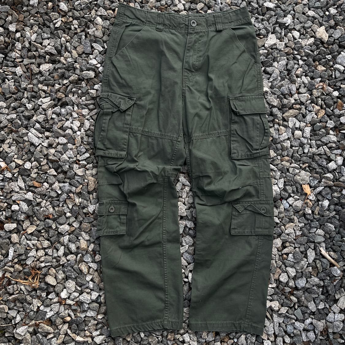 빈티지 밀리터리 카고팬츠 (실측확인) 상품이미지1