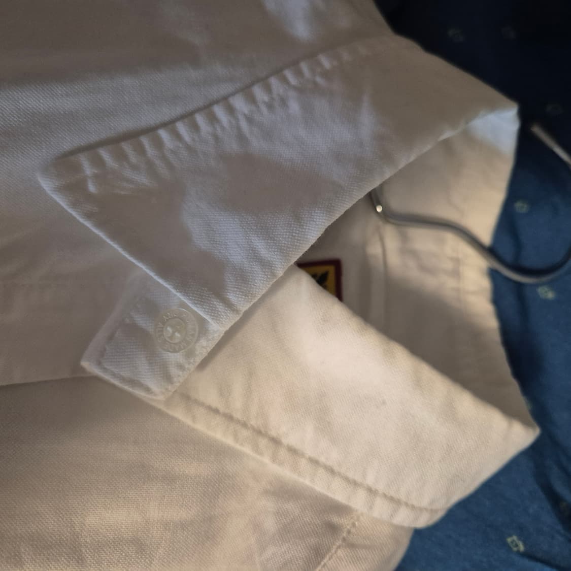 ​[XL] 휴먼 메이드 하트 로고 옥스포드 셔츠 화이트 상품이미지4