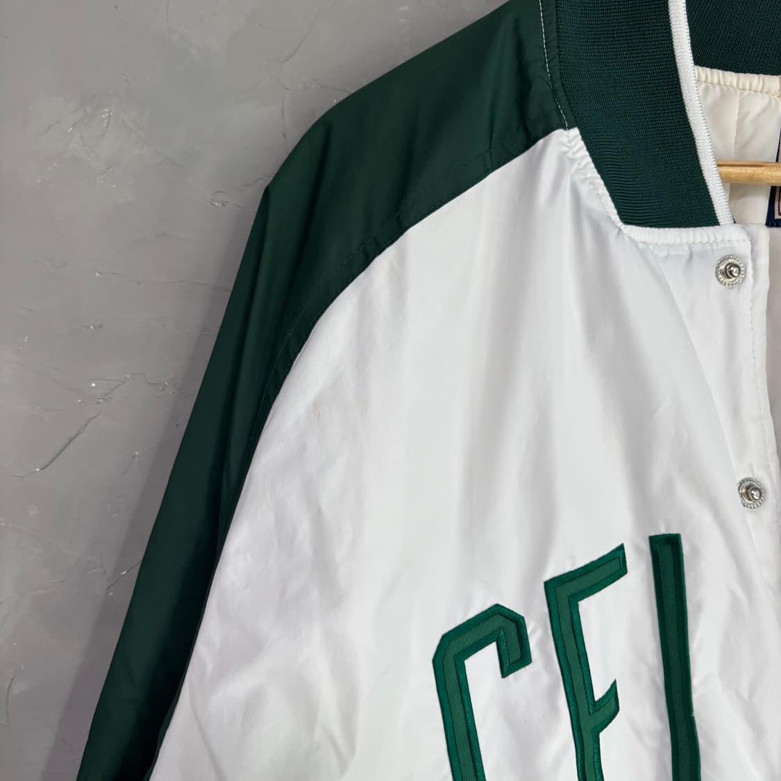 Hardwood classics 보스턴 셀틱스 바시티 자켓 상품이미지5