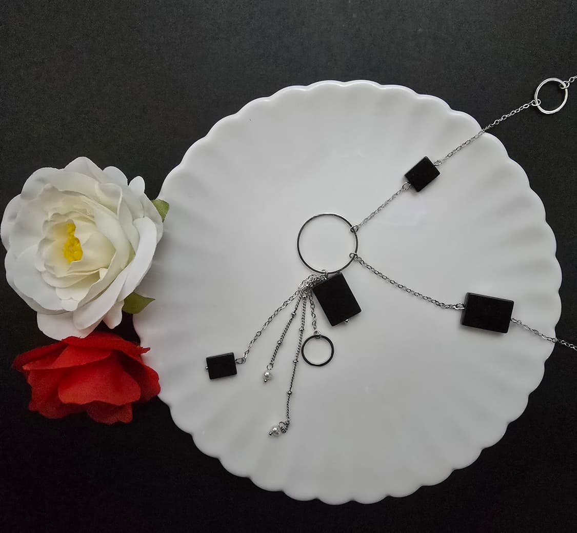 사긱 오닉스 링 목걸이 상품이미지2