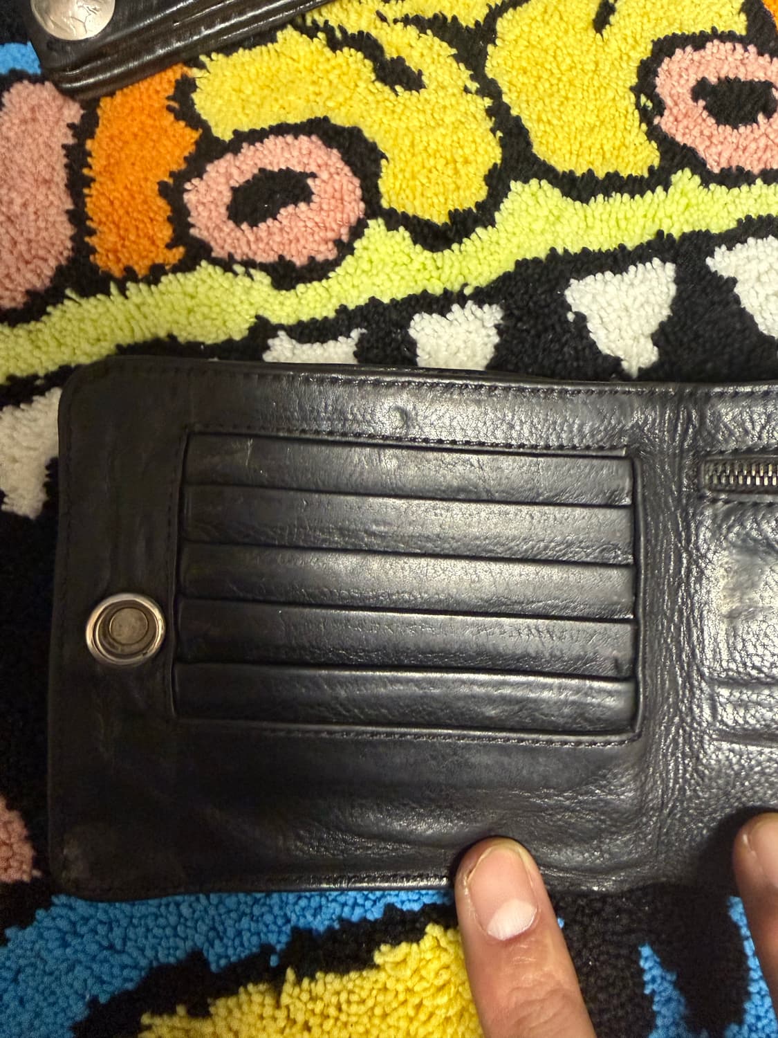 크롬하츠 크로스 원볼 반지갑 상품이미지2