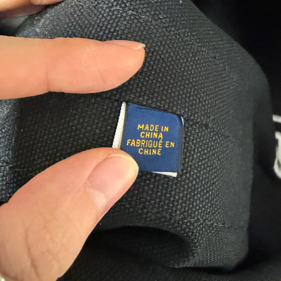 폴로 캔버스 토트백 상품이미지5