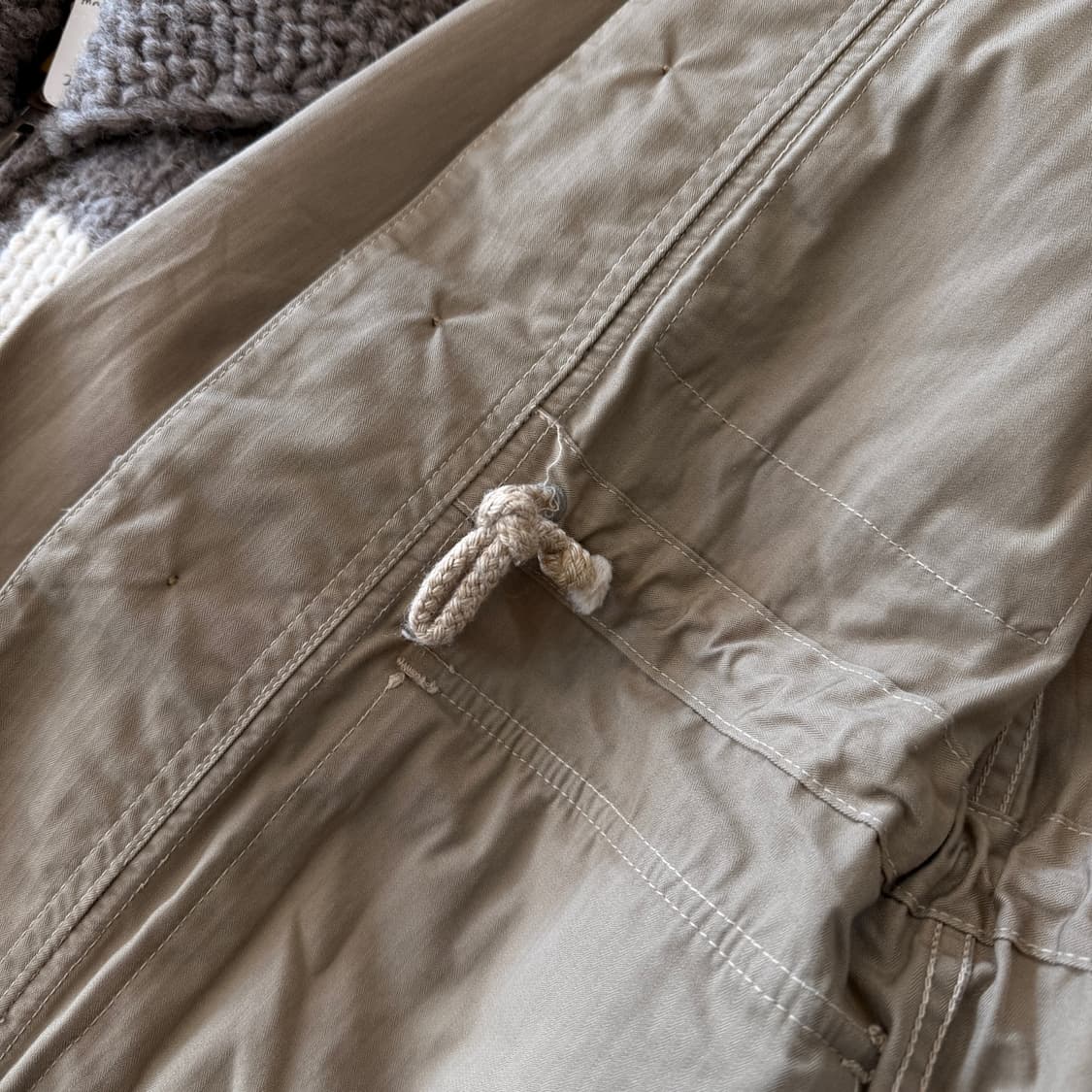 나이젤 카본 헤링본 후크 디테일 마운틴 파카 46 S 상품이미지7