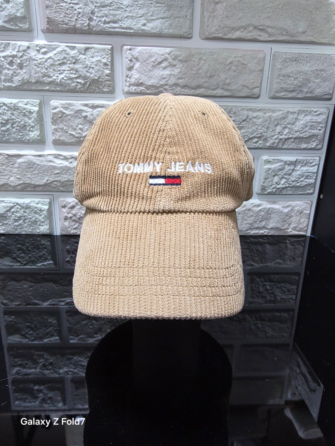 타미진스 코듀로이 볼캡 베이지색 상품이미지1