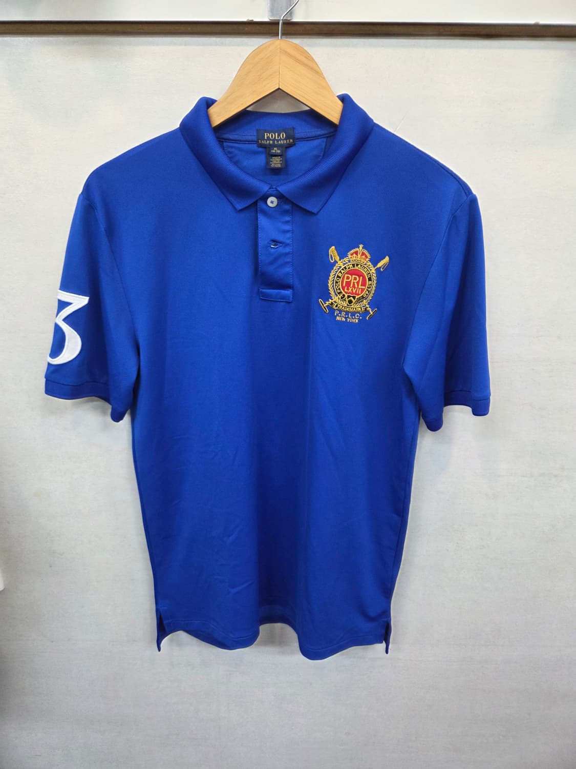 폴로랄프로렌 월계수자수 로고 기능성 카라반팔 18 20 성인 s 상품이미지1