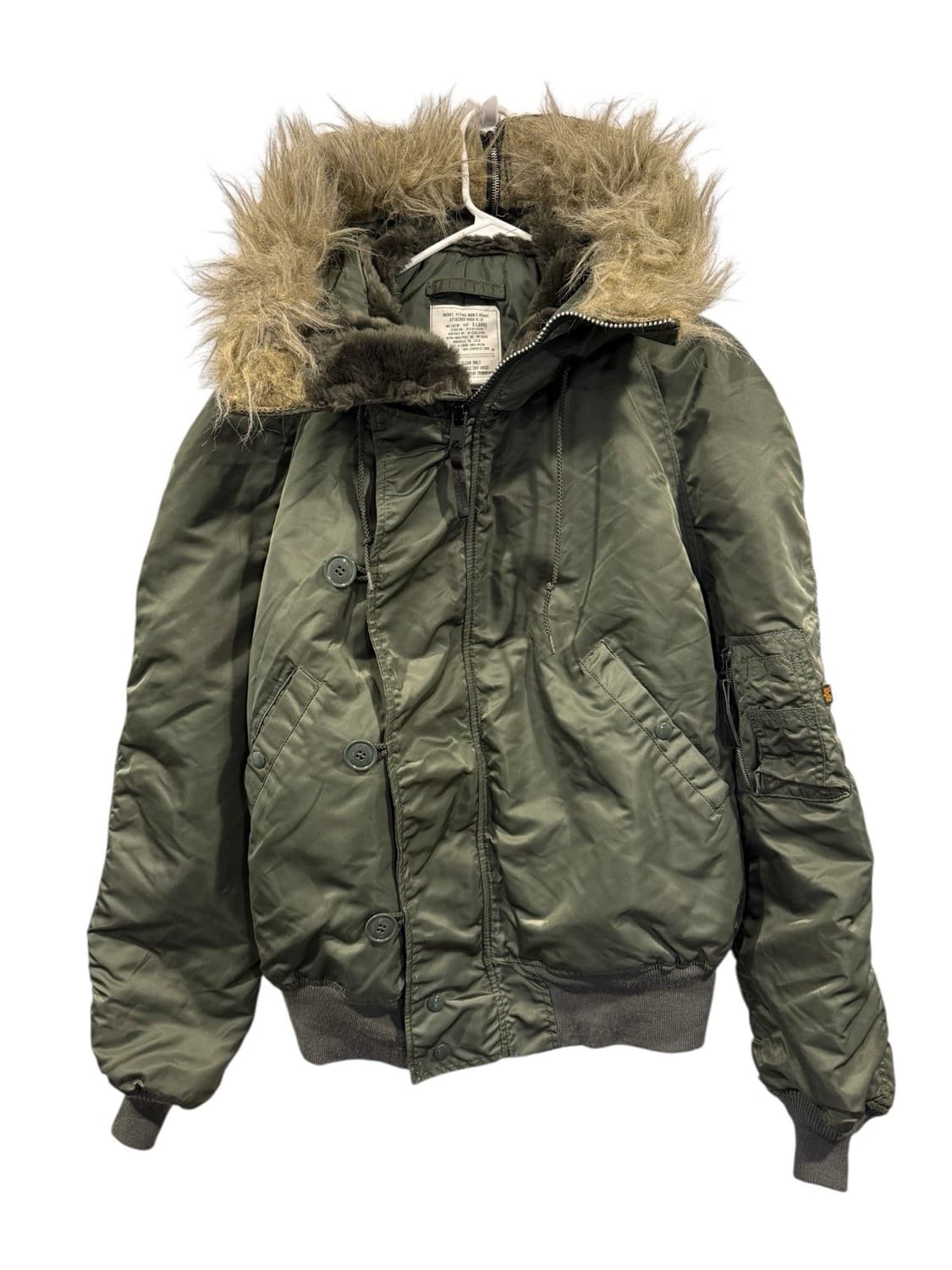 80s 알파 인더스트리 N-2B 플라이트 자켓 상품이미지1