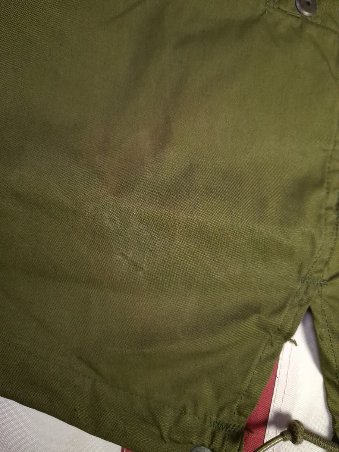 완전 새제품 오리지날 미군 M-65피쉬테일 개파카 스몰 풀셋트 상품이미지10