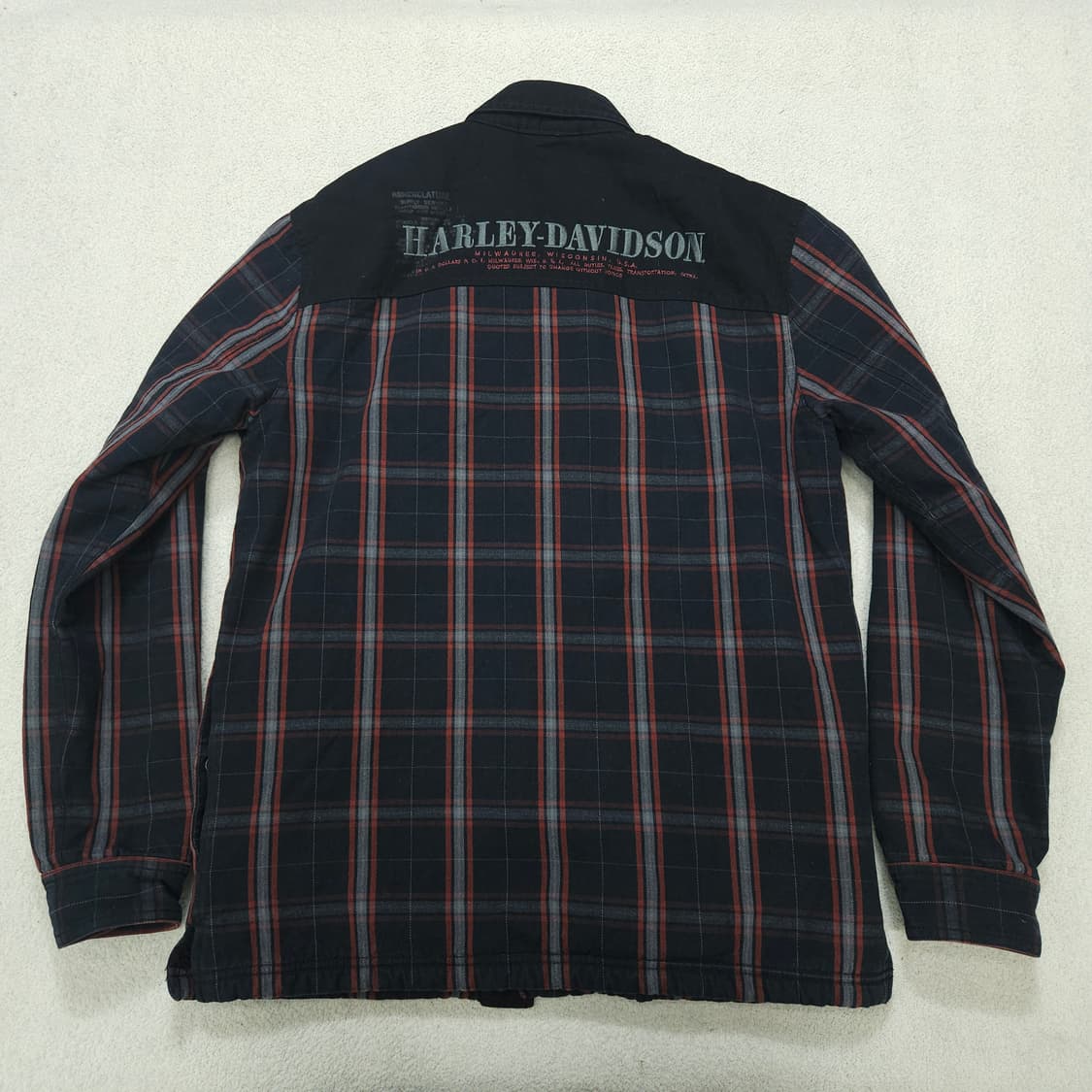 할리데이비슨 쉐르파 플란넬 자켓 M 상품이미지1