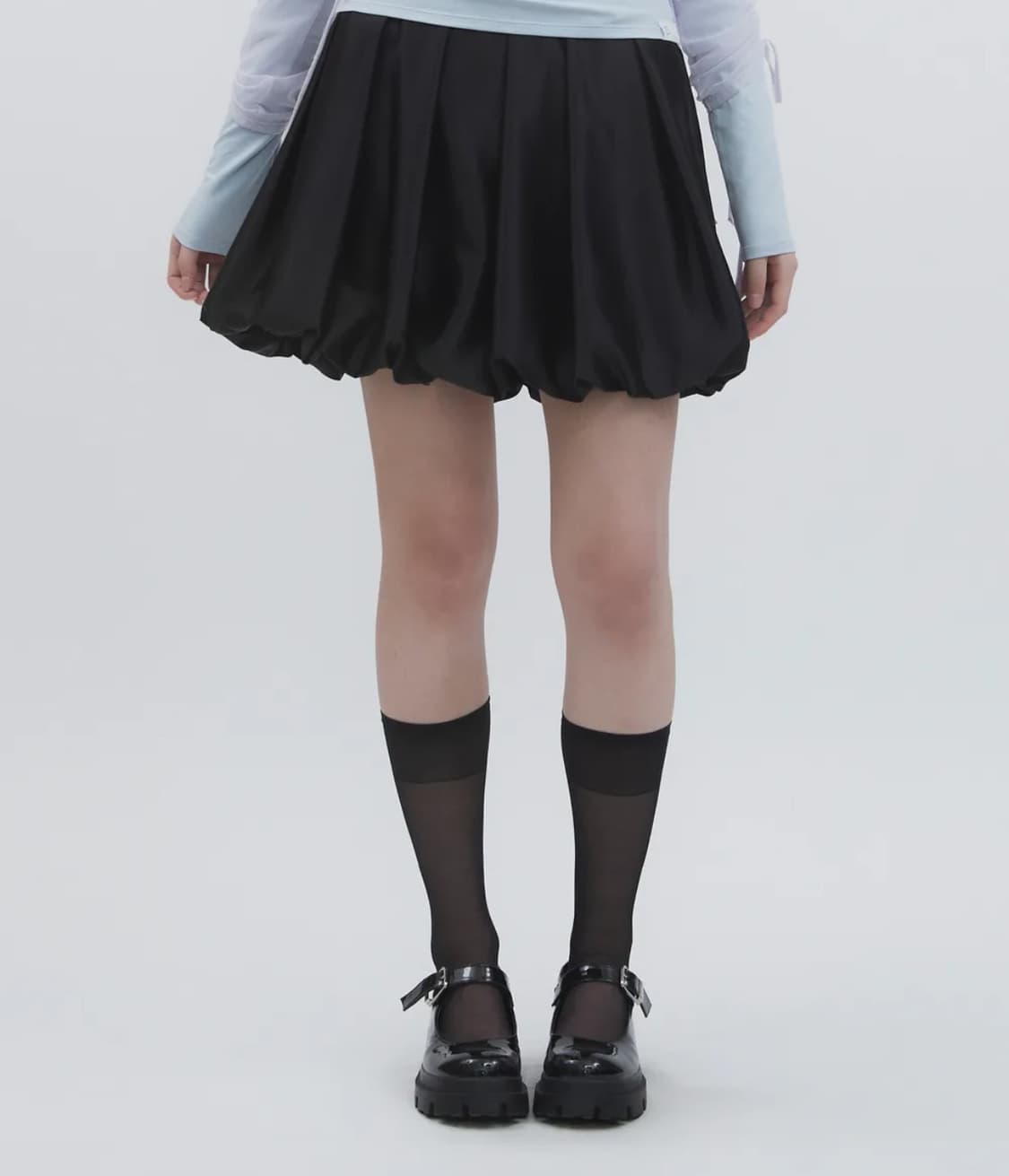 뚜오미오 새틴스커트 상품이미지2