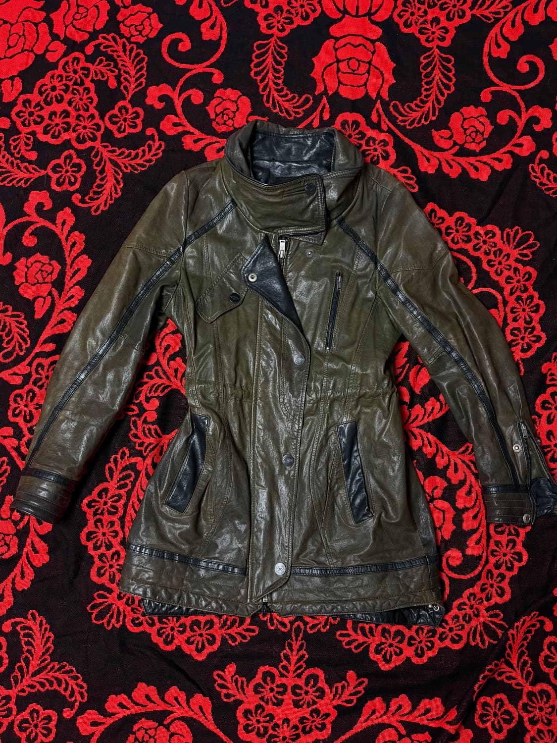 Leather Rock Punk Vkei jacket 상품이미지2