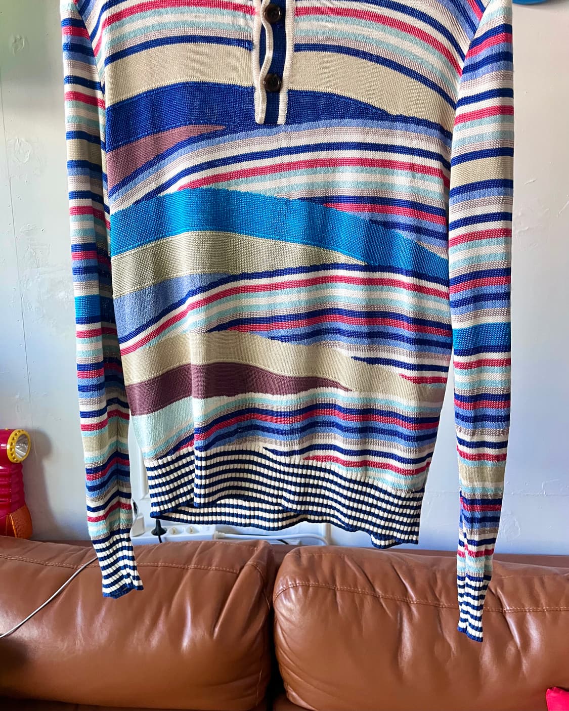 1990s MISSONI Italy Multi Color PK Knit 상품이미지5