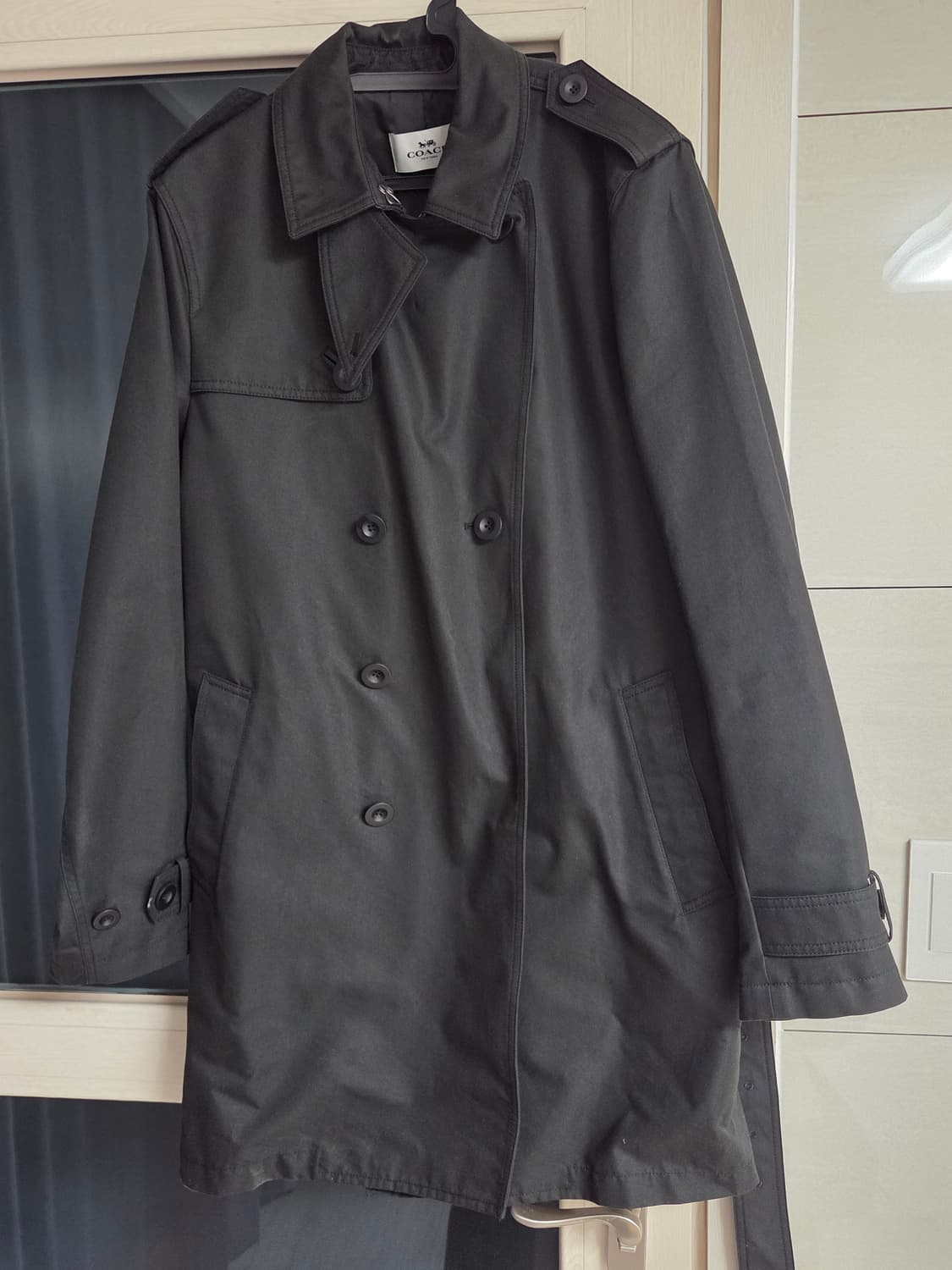 남성 코치 트렌치 코트 상품이미지1