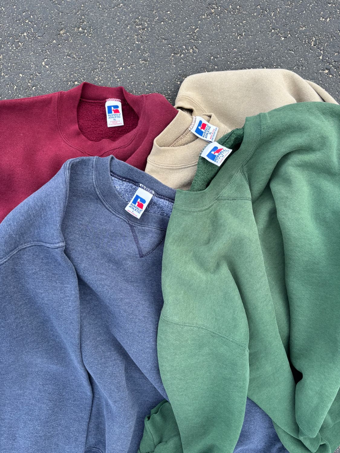 90‘s Russell 러셀 Sweatshirt Green  상품이미지1