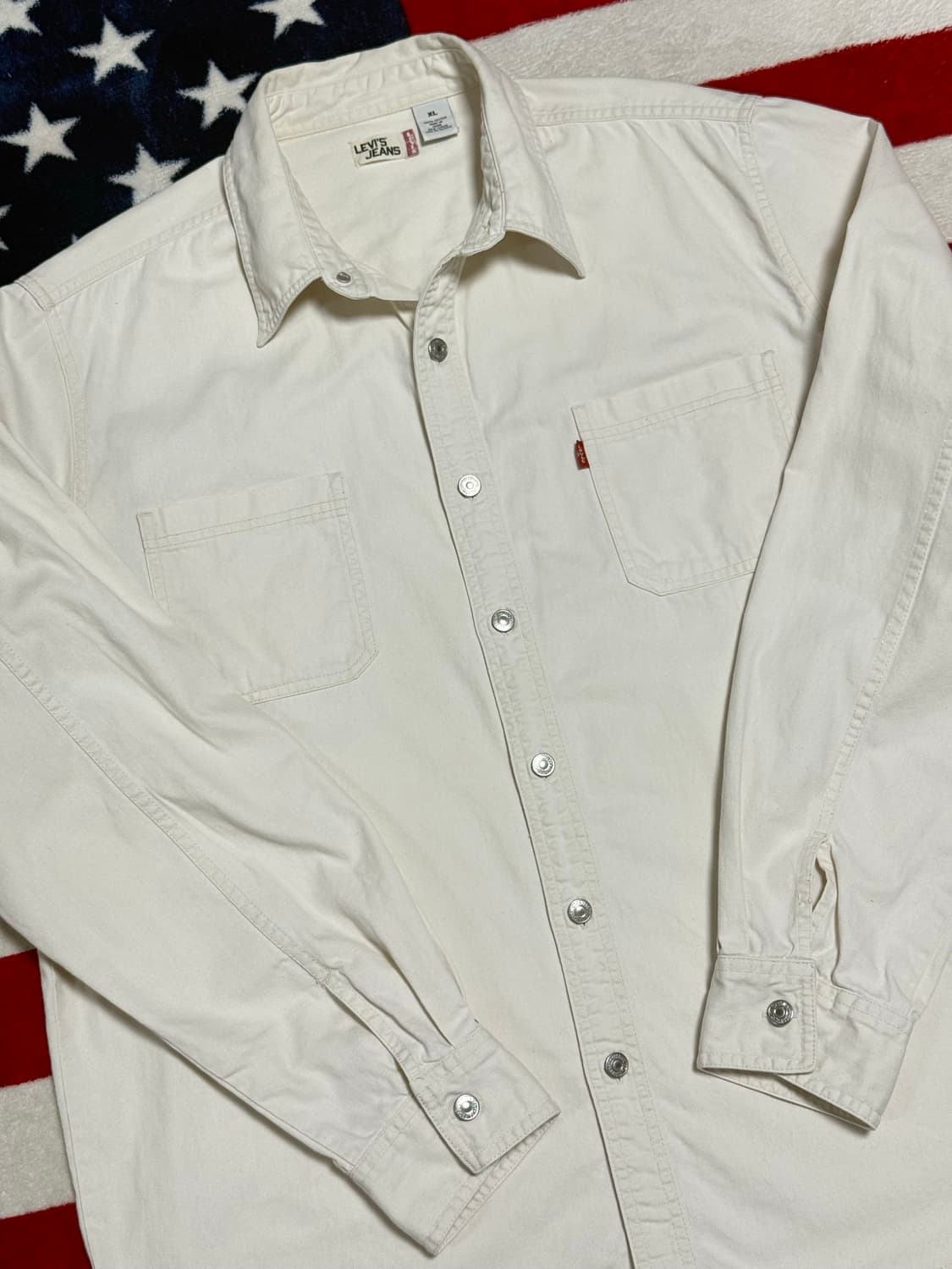 리바이스 데님워크셔츠 Levi’s Denim Work Shirt [XL] 상품이미지5