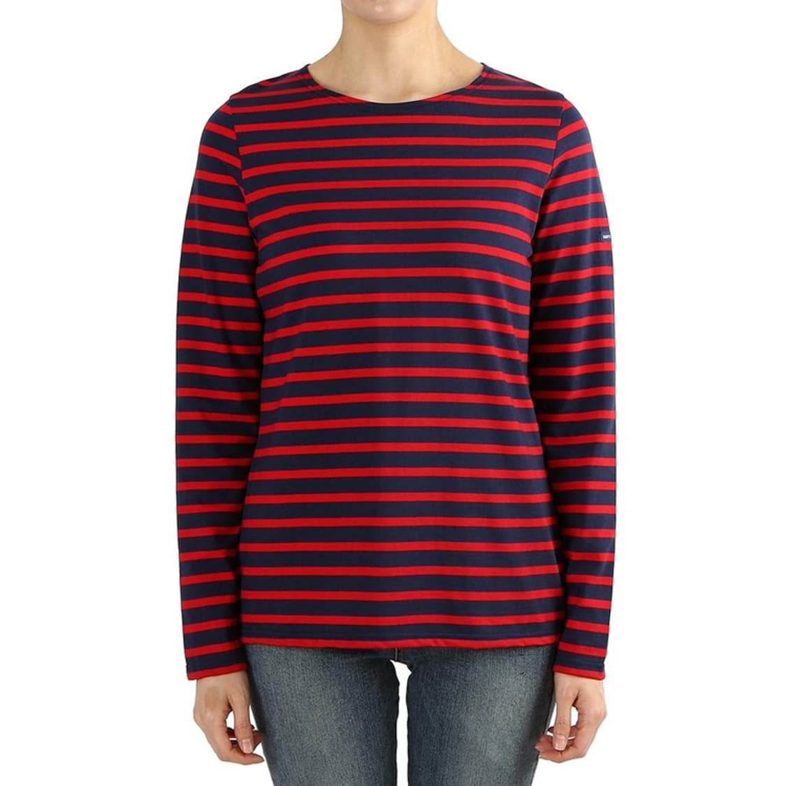 L ) 세인트 제임스 스트라이프 긴팔티 상품이미지1