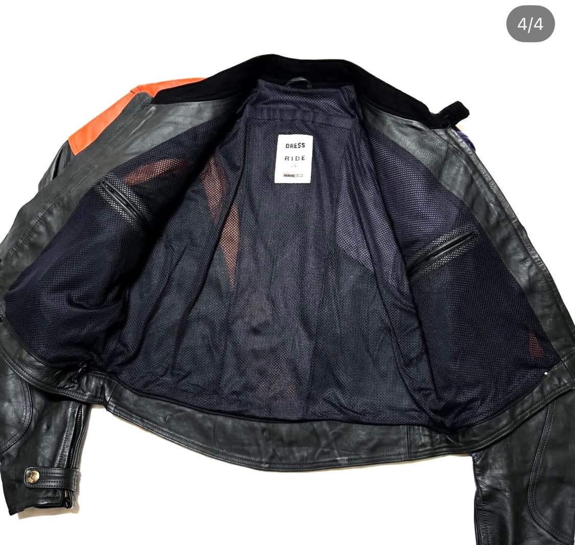 BMW - 80s 바이크 레더 자켓 상품이미지4