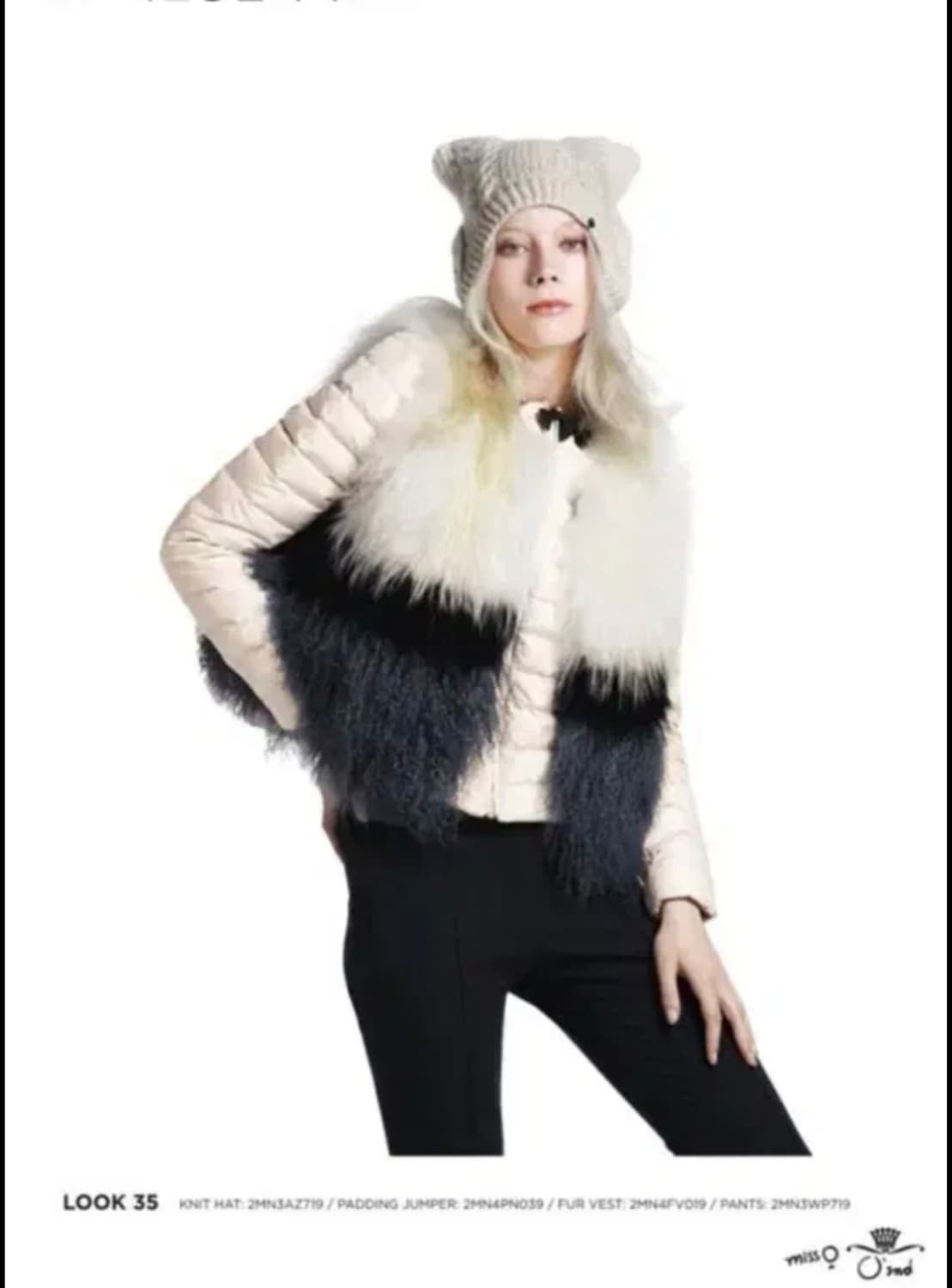 오즈세컨 밍크 퍼 베스트 상품이미지1