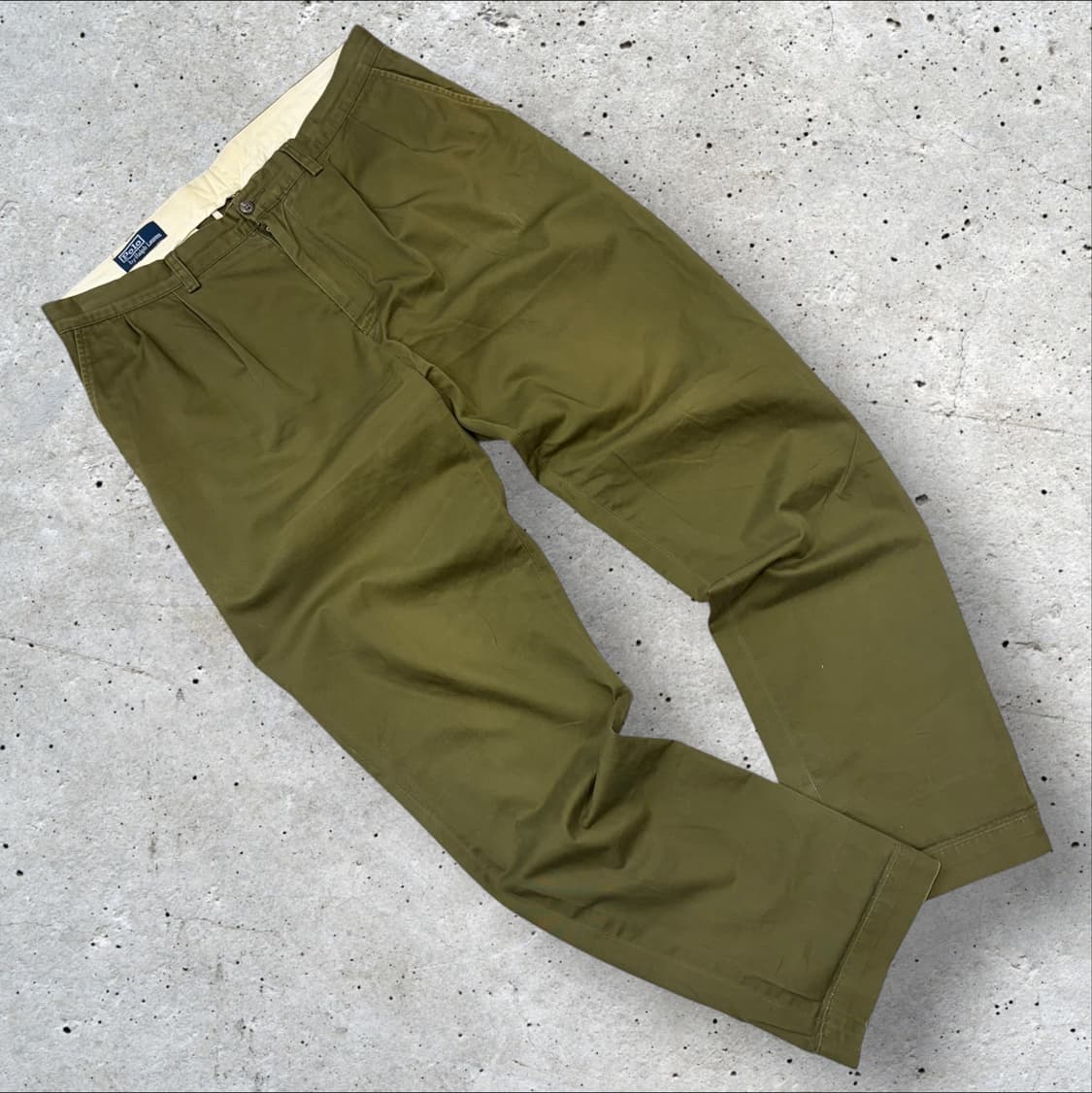 [36x34] 폴로 랄프로렌 카키색 면바지 팬츠 B863 상품이미지2