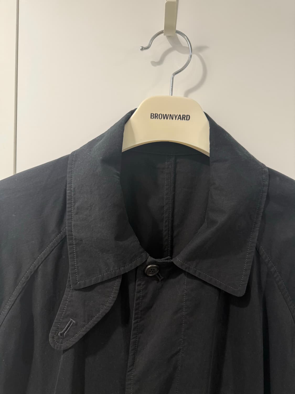 브라운야드 워시드 발마칸 코트 상품이미지5