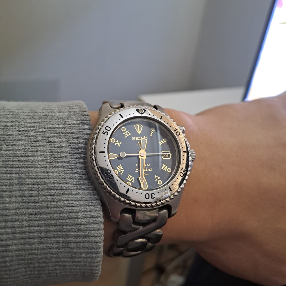 Seiko AGS Scuba Titanium 상품이미지1