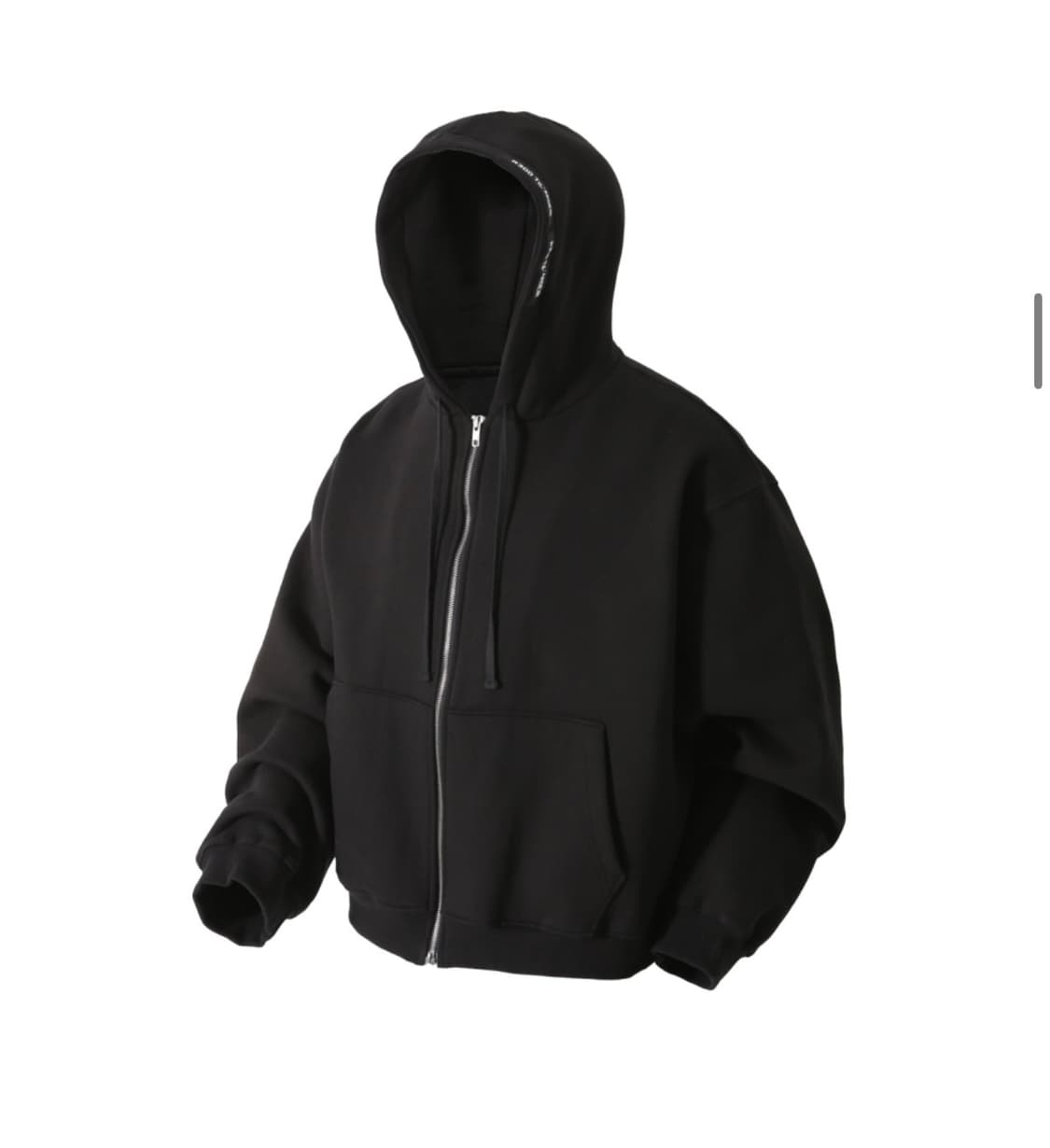 로어링라드 25에센셜 후드집업 m 블랙 상품이미지2