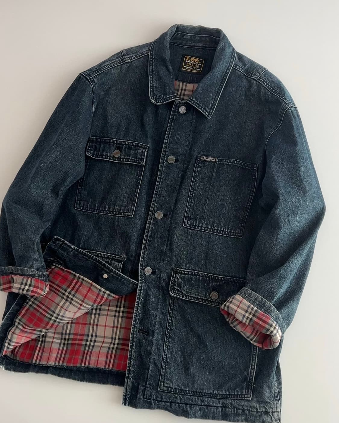 리 데님 워크자켓 100 상품이미지2