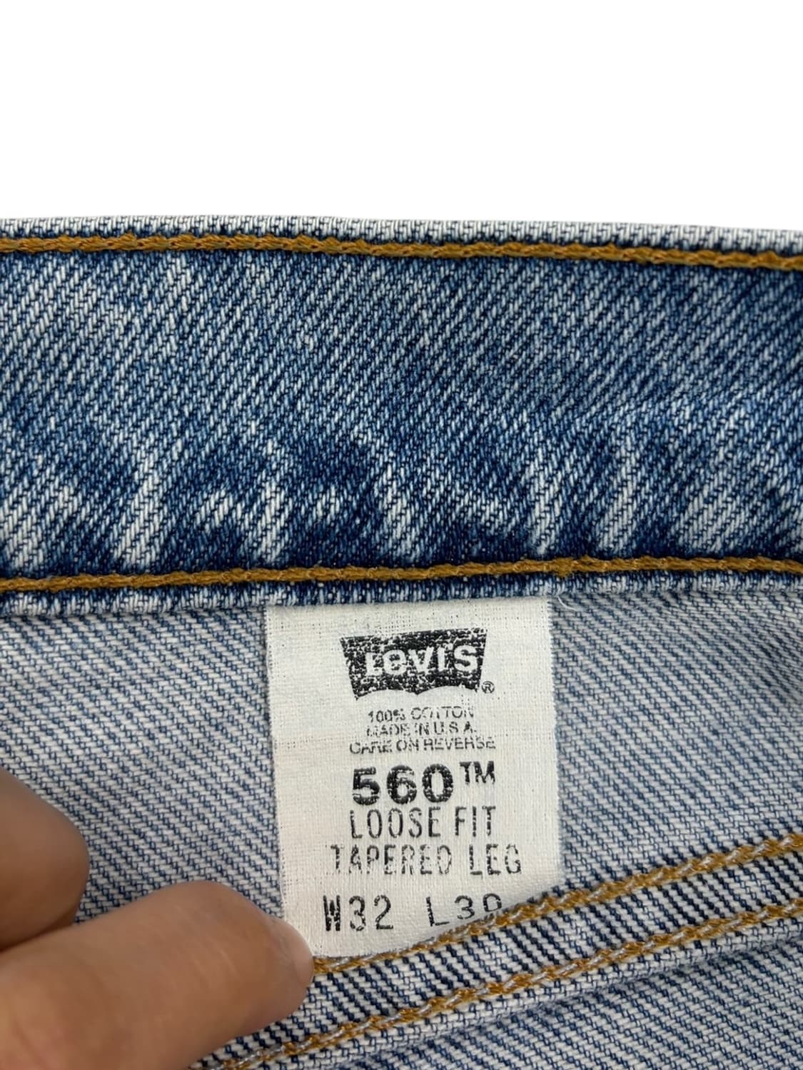 90s 리바이스 오렌지탭 560 (32)  상품이미지6