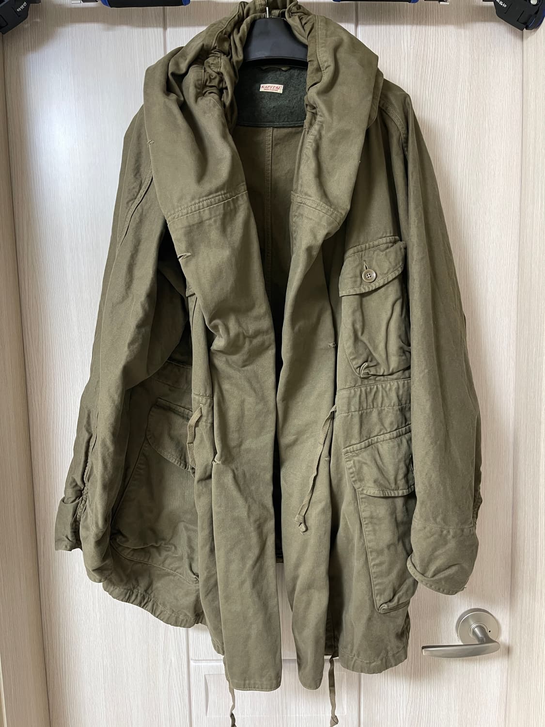 캐피탈 카츠라기 링 코트 카키 팝니다 (3사이즈) 상품이미지1