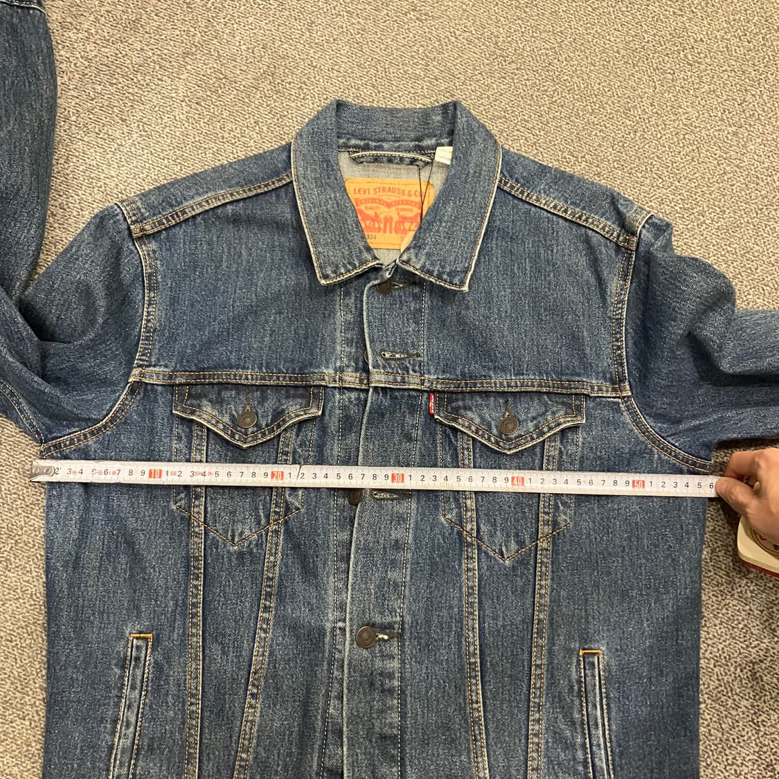 245 리바이스 데님 청자켓 상품이미지5